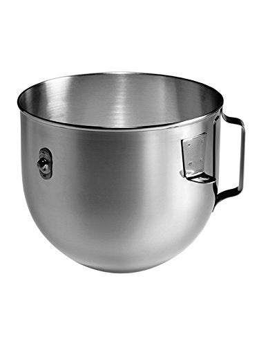 KitchenAid K45SBWH 4.5 Quart Stainless Steel Mixing Bowl with