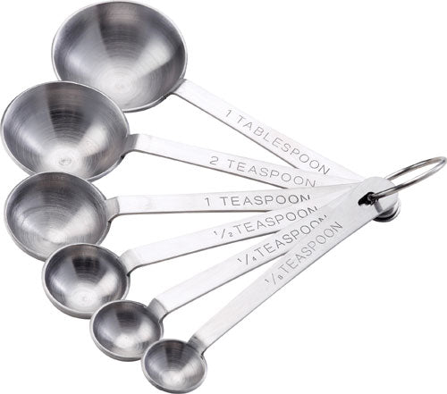 Stainless Magnetic Measuring Spoons - Charleston Wrap