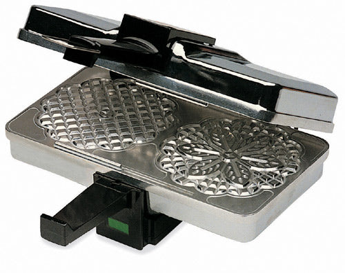 CucinaPro Electric Piccolo Pizzelle Iron, Nonstick - Fante's