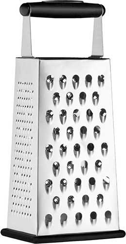 Alessi TODO Giant Hard Cheese Grater in 18/10 Stainless Steel