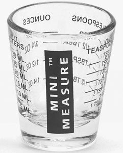 Measure-N-Pour Measuring Glass, 2oz, Sold by at Home