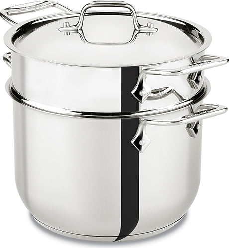 All-Clad Stainless Steel 7-Quart Deluxe Slow Cooker with Aluminum