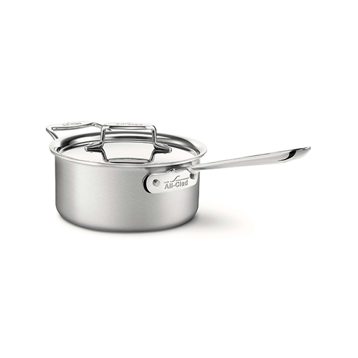 D3 Stainless 3-ply Bonded Cookware, Sauce Pan with lid, 3 quart