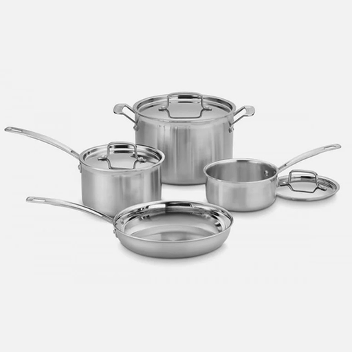 Cuisinart MultiClad Pro 8.86-in Stainless Steel Skillet in the Cooking Pans  & Skillets department at