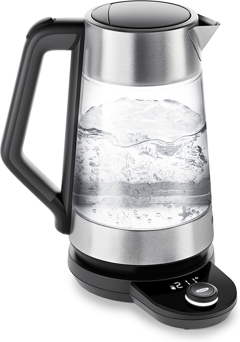 OXO BREW Cordless Glass Electric Kettle, Clear, 175 L 8710300