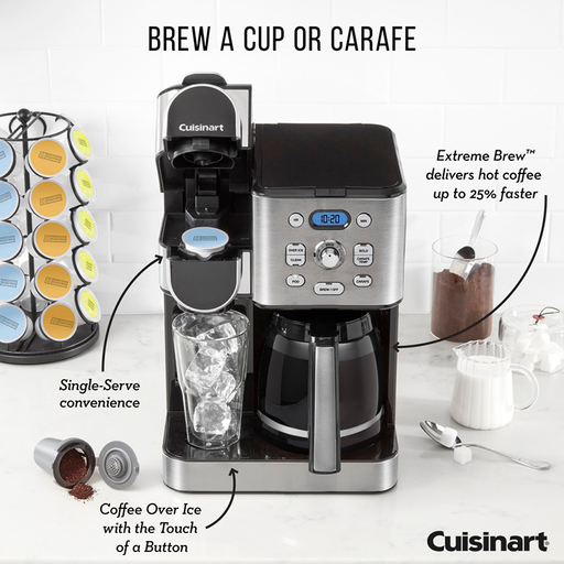 Cuisinart 5 Cup Coffeemaker with Stainless Steel Carafe — Las