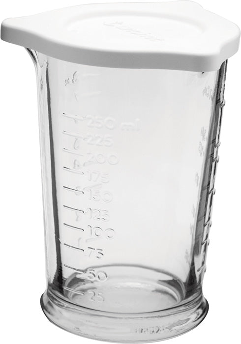 Harold Import 13211BLK Multi-Purpose Mini Measuring Glass, 1 oz, Black