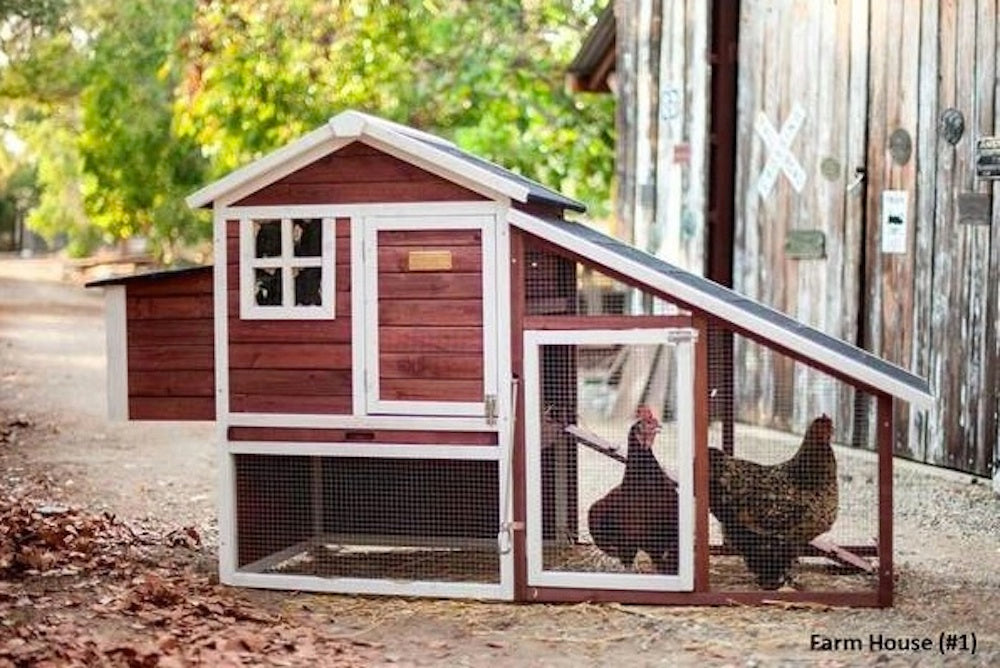 Advantek Farm House Chicken Coop With Nesting Box 3 4 Chickens