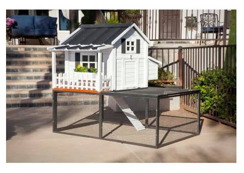 Southern Charm Cottage Chicken Coop Animal Pen By Advantek