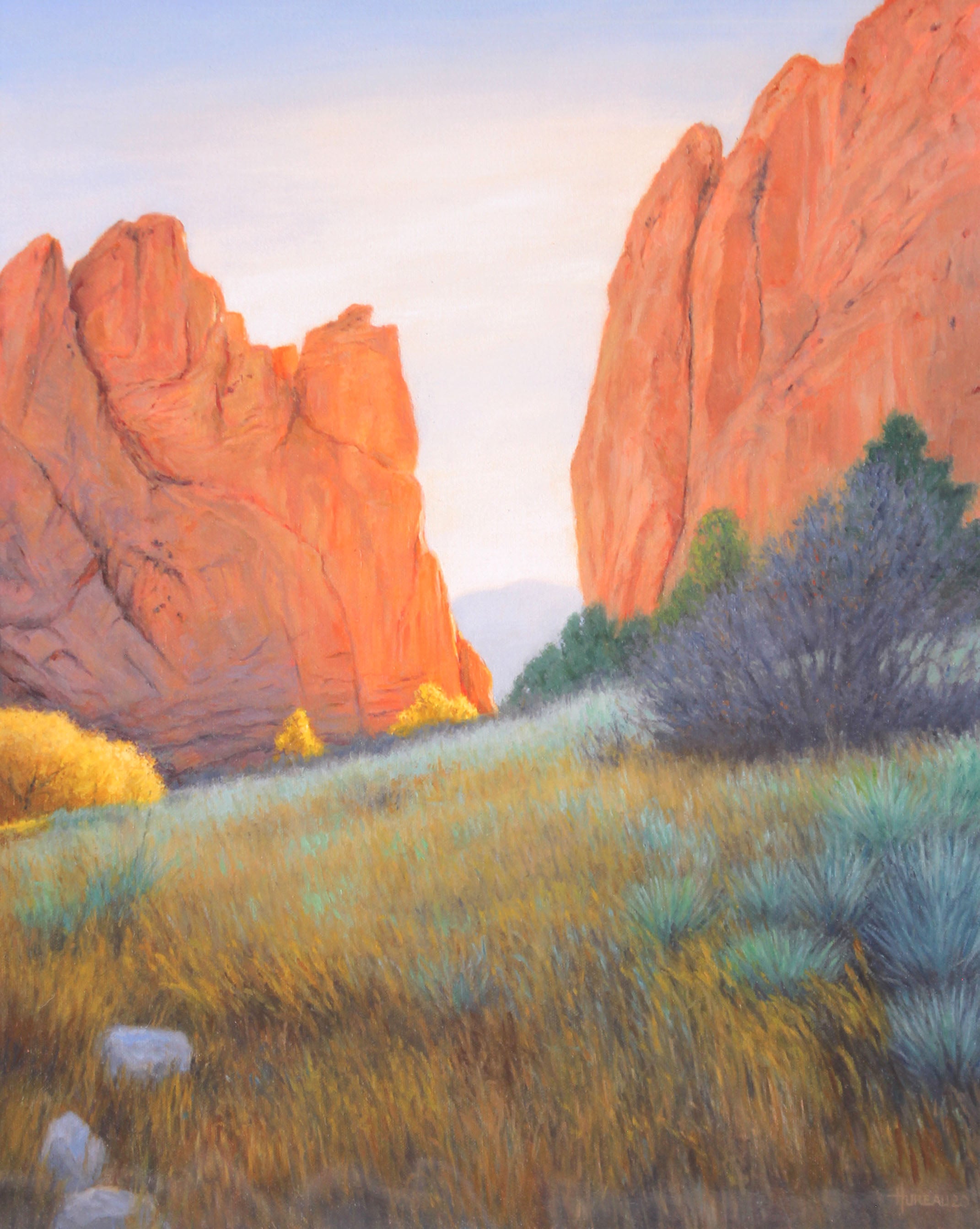 "Last Light at Garden of the Gods" Print by Christopher Hureau