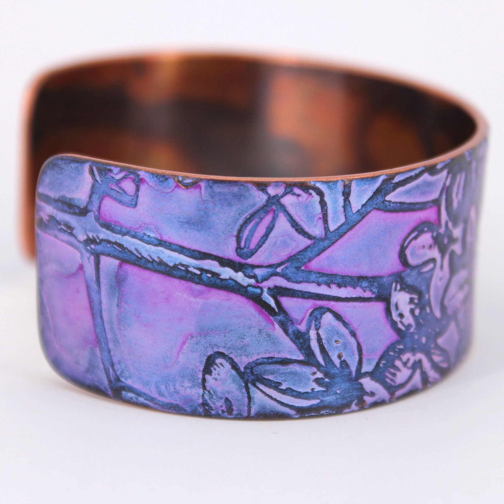 Purple Lilac Cuff by Galeforce Designs