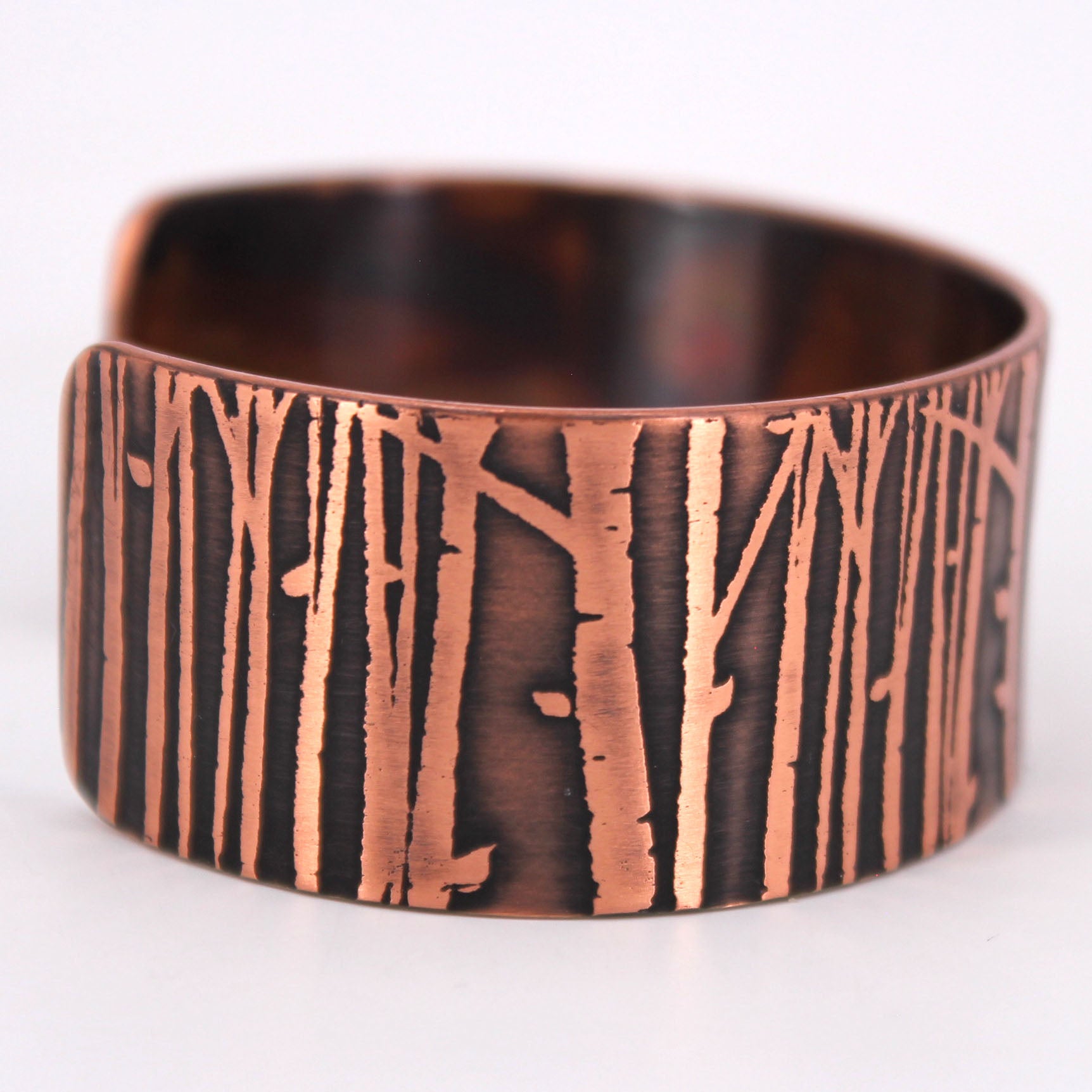 Aspen Tree Copper Cuff by Galeforce Designs