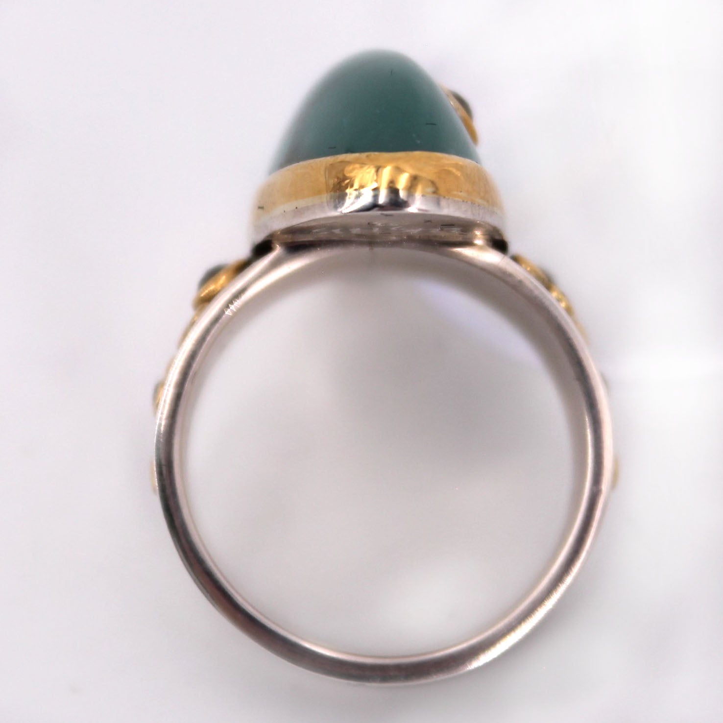 Aquaprase and Diamond Ring