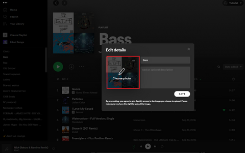 Spotify tutorial