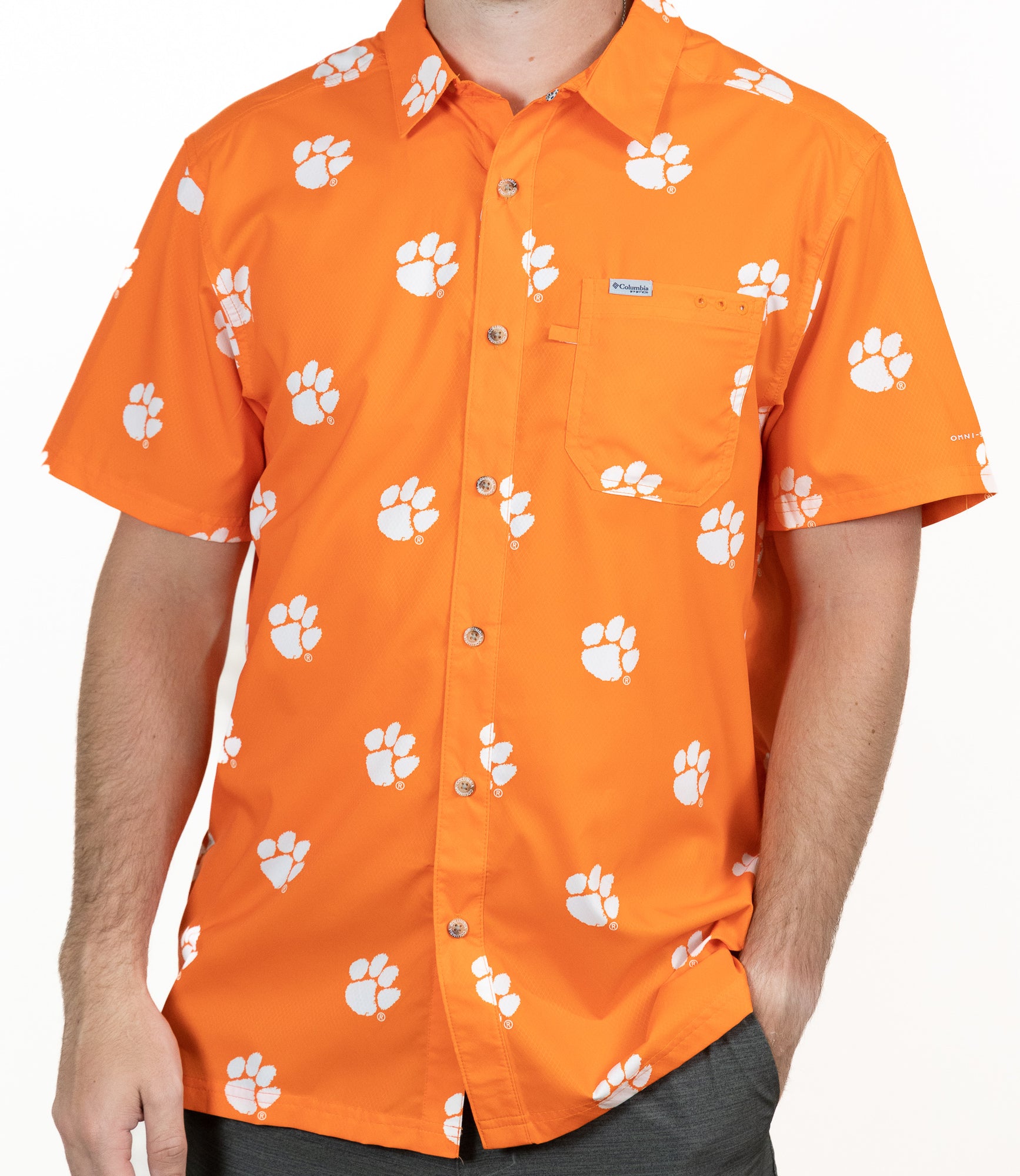 clemson columbia pfg shirt