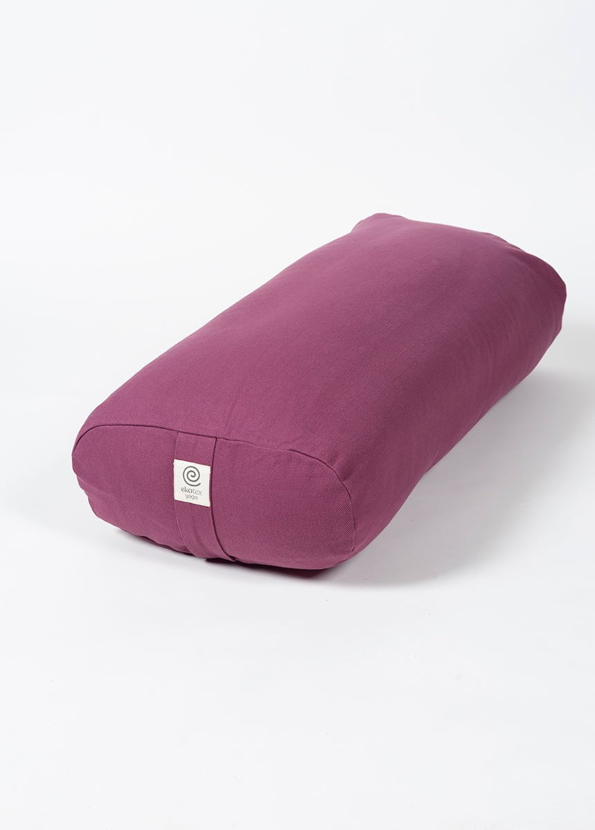 Supportive Rectangular Cotton Yoga Bolster – Yoga Accessories