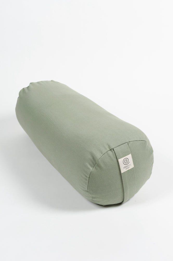 Buy Organic Cotton Mini Yoga Bolster, Yoga Bolsters