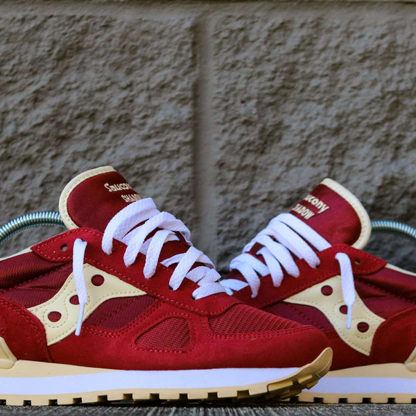 saucony shadow red sand