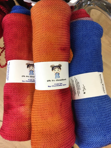 Ava Lu yarn sock blanks