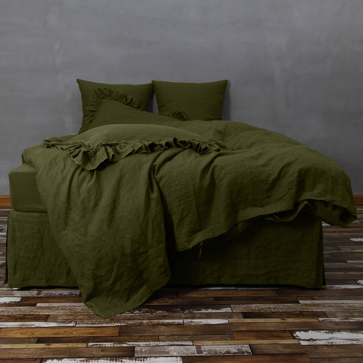 Housse De Couette Vert Olive