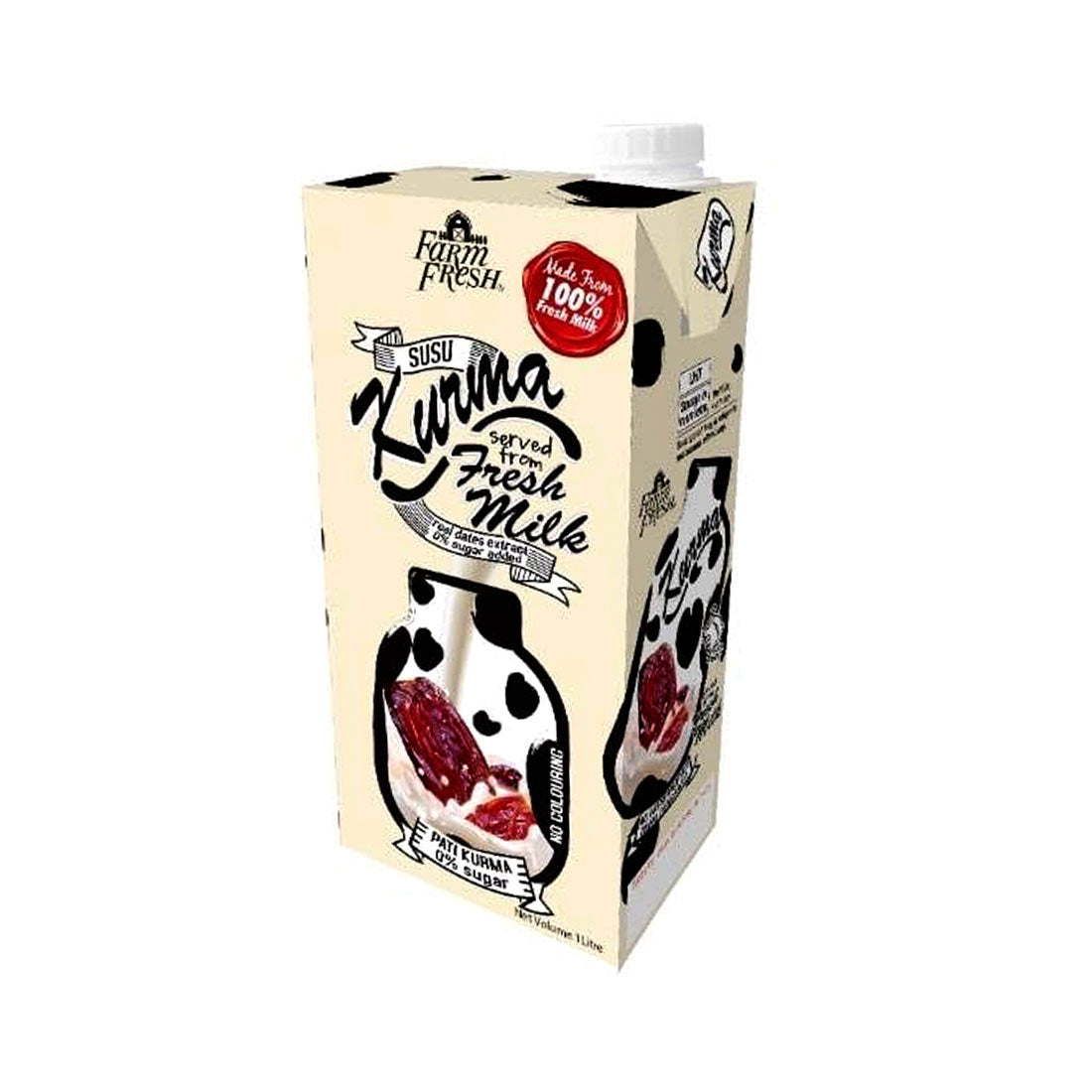 Farm Fresh Kurma Milk UHT 1 Liter – FoodmarketMY