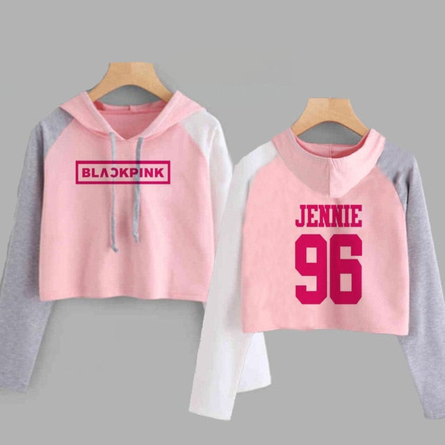 moletom cropped blackpink