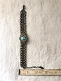 Rhinestone bracelet, embellished rhinestones and a mary pendant