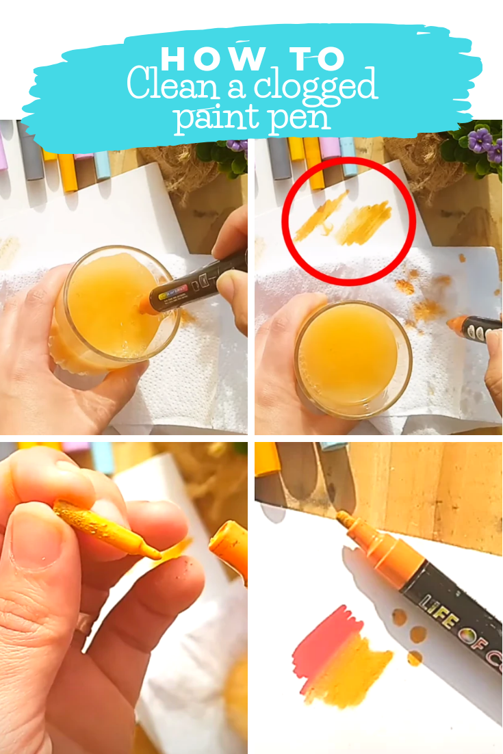 How to fix dried out paint markers: How to bring a marker back to life