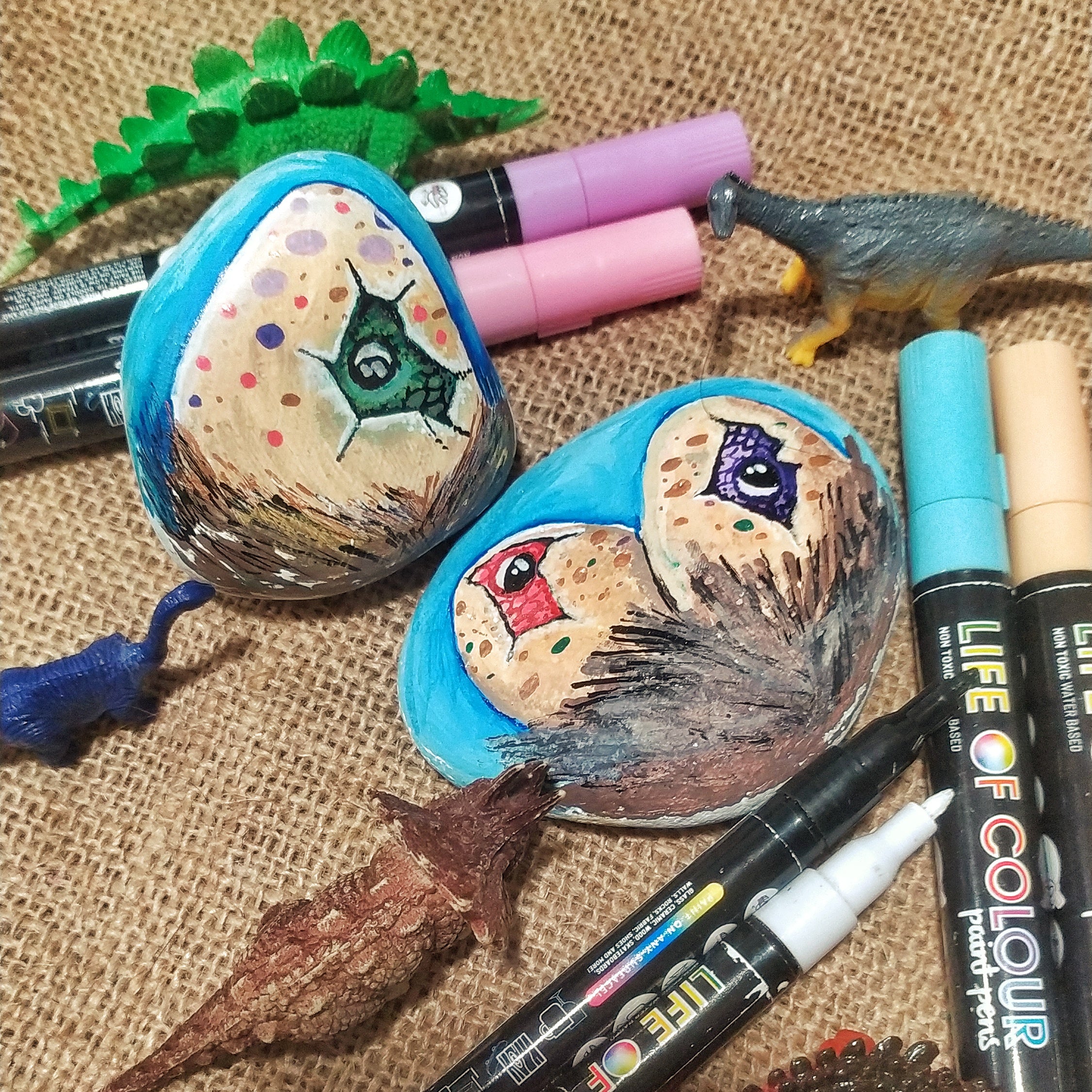 8 Paint Pens for Rock Painting - What I Use