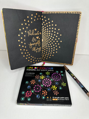 Luxe Polka Dot Ballpoint Pen – Nikki's Paper