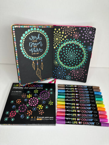 Life of Colour launches new Dot pens with a little help from their art
