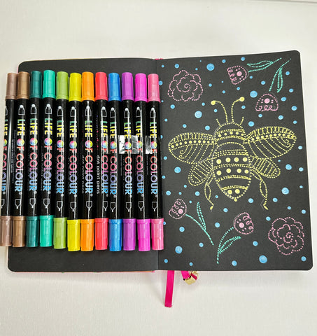 Life of Colour launches new Dot pens with a little help from their art