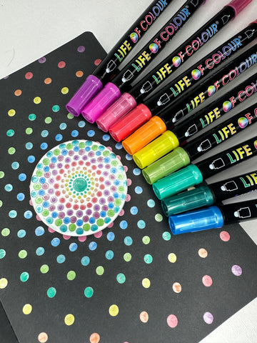 Life of Colour launches new Dot pens with a little help from their art