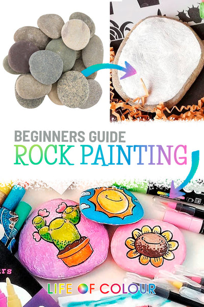 Beginners guide to rock painting - stone painting Australia and New Zealand