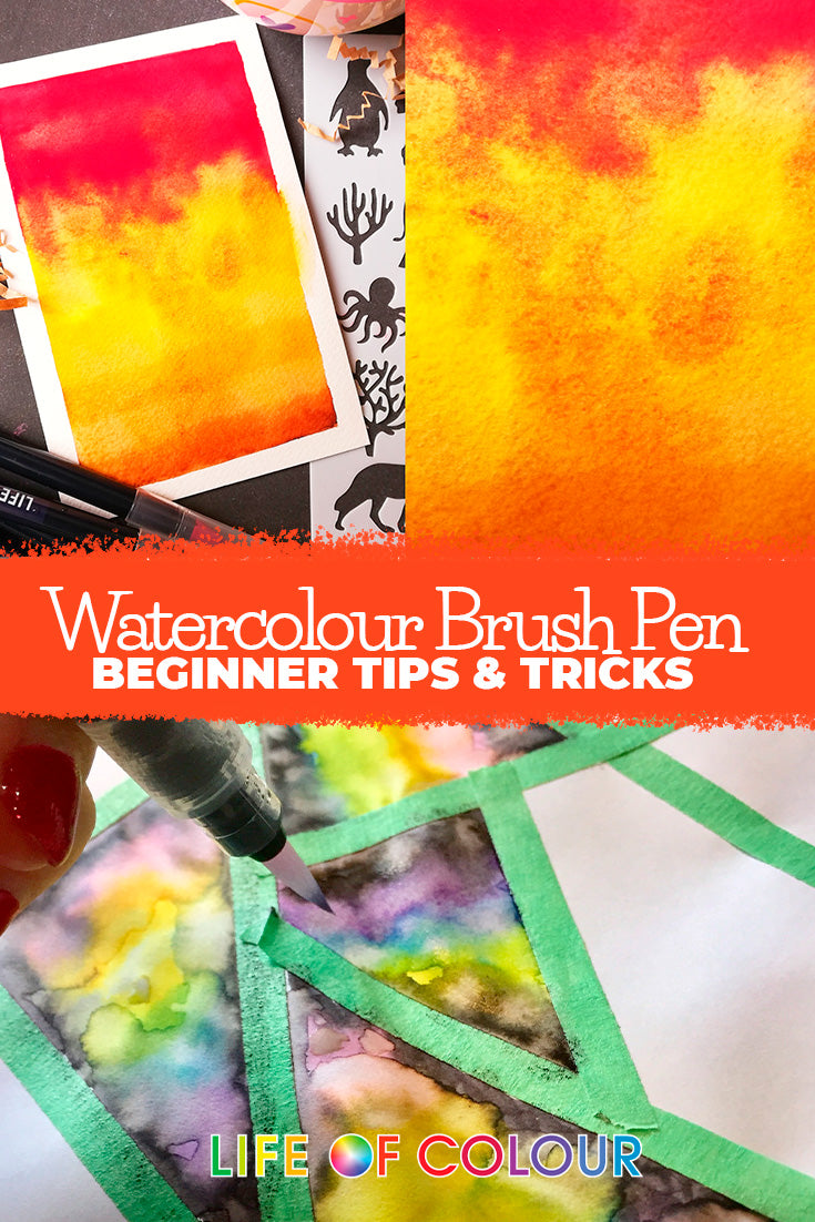 How to use REAL BRUSH Pens Tips and Techniques 
