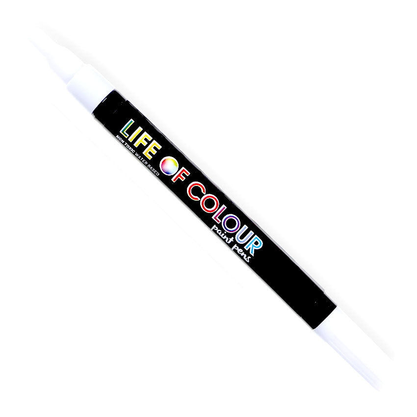 Wholesale Black and White 1mm Fine Tip Acrylic Paint Pens - Set of 6 - Life  of Colour - Fieldfolio
