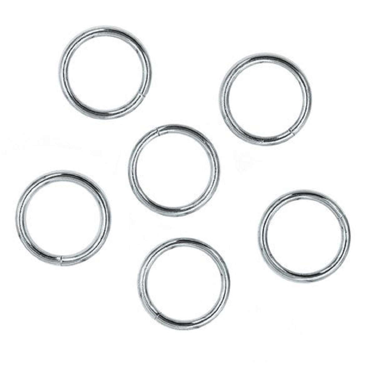 25 mm Metal Rings (in 2 colours) | Metal ring for embroidery or cross ...