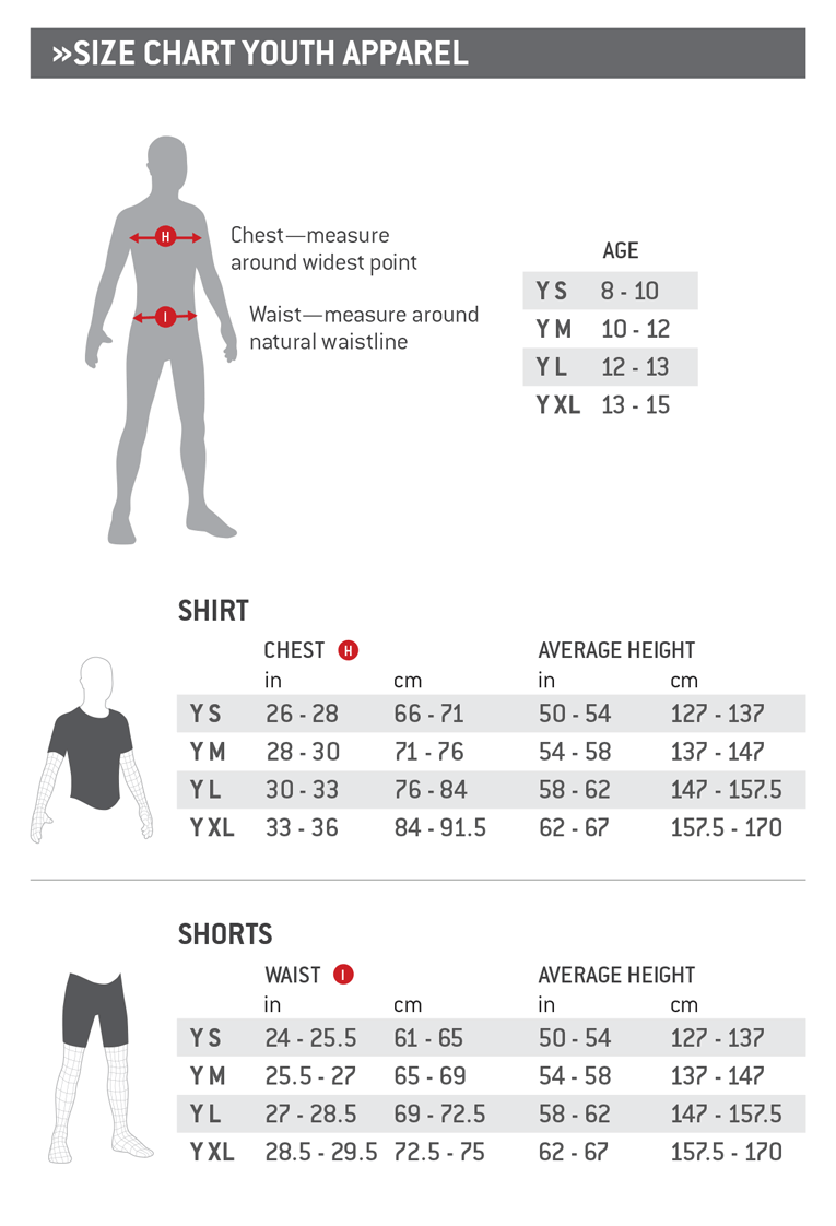 G-Form Sizing – Sports Armour Australia