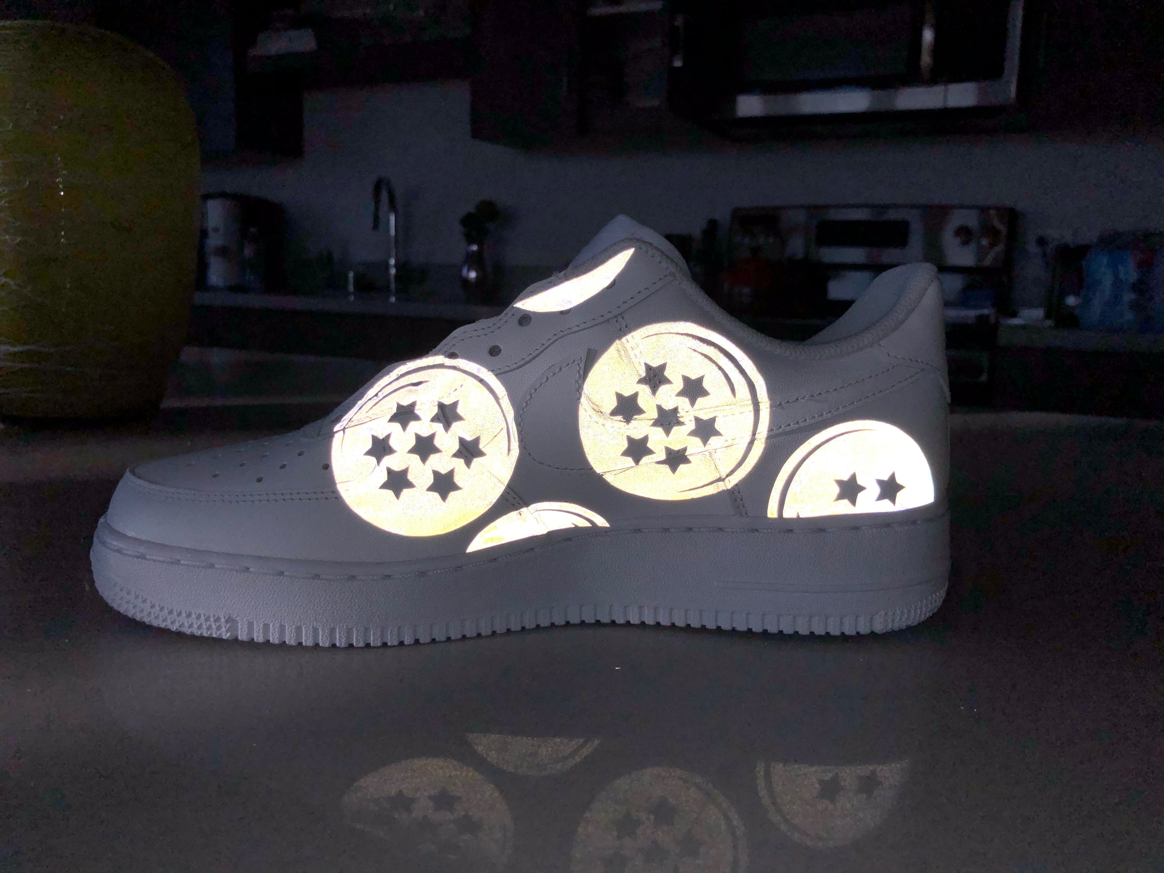3m reflective butterfly stickers for shoes