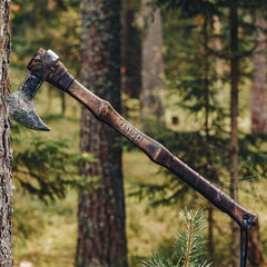 Single Handed Viking Axe - Bearded Axe