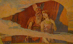 Odin and Freya - Viking Style