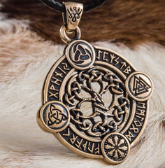 Yggdrasil necklace - viking symbols