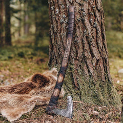 Bearded axe - viking weapons