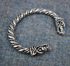 viking wolf bracelet - viking symbols