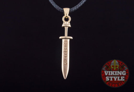 Antiquity Broken Sword 925 Silver Pendant