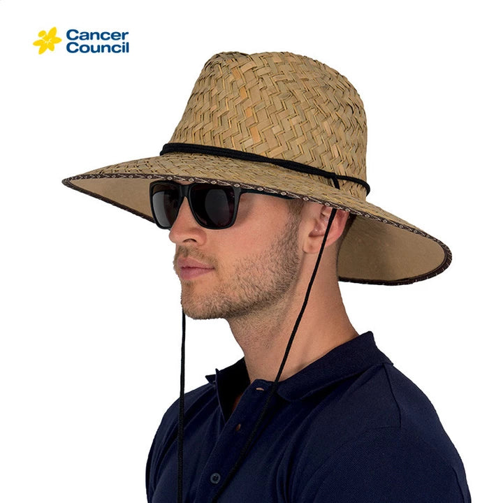 Cancer Council Straw Surf Hat – Highlands Workwear