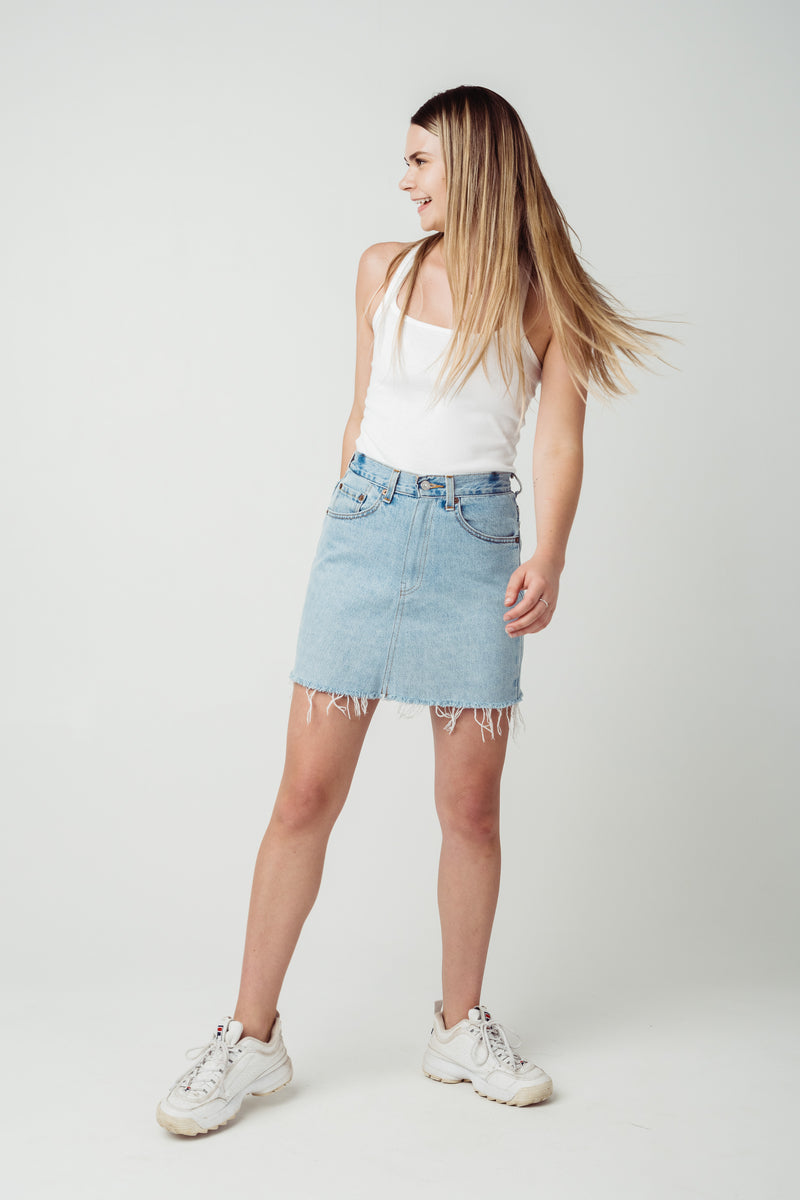 vintage levis skirt