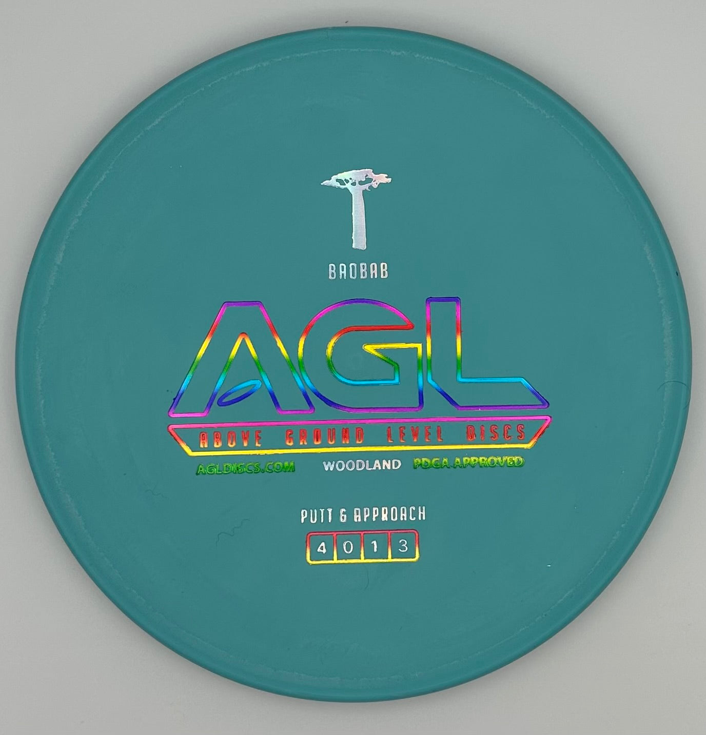 AGL Discs Robin s Egg Blue Woodland Baobab AGL Bar Stamp