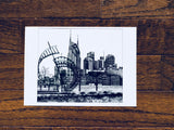 Nashville Skyline 11”x14” Print