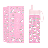 Wildkin Kids 14 oz Stainless Steel Insulated Water Bottle for Boys & Girls (Trains, Planes & Trucks)